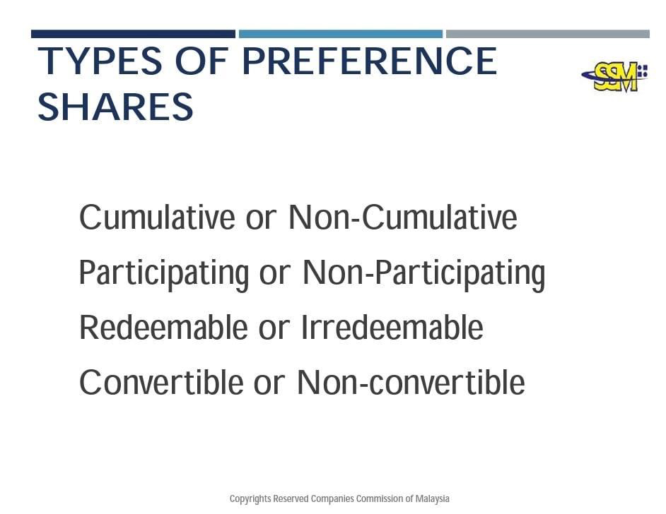 What Is Preference Share Great Cfo